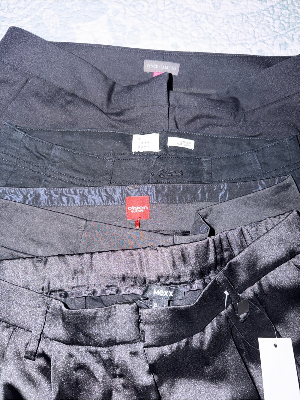 4 pair of Black Dress Pants